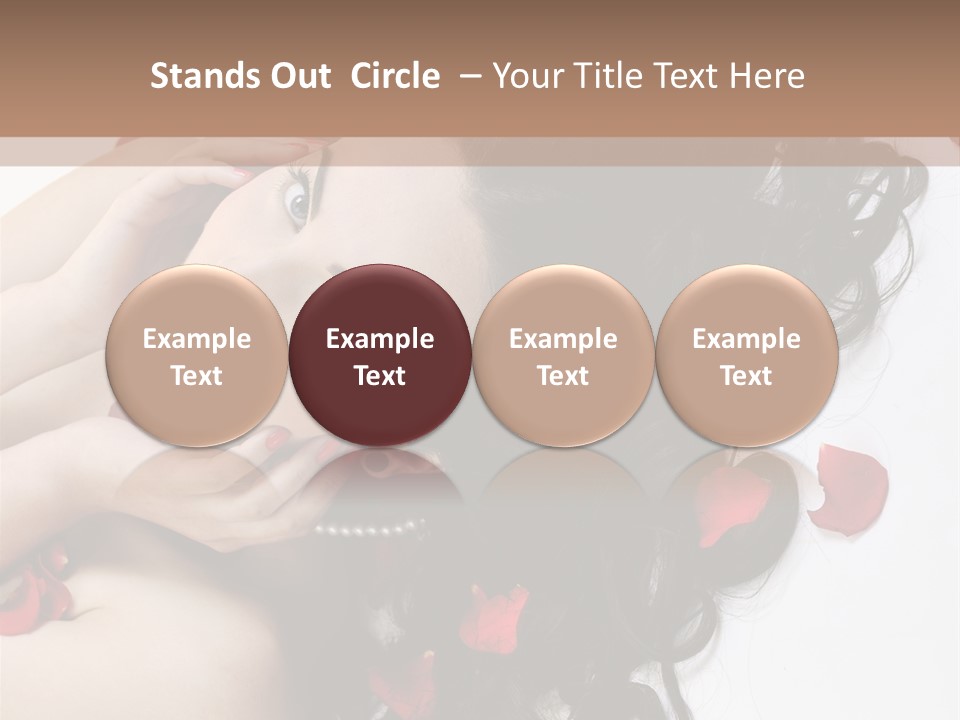 Pretty Isolated Valentine PowerPoint Template
