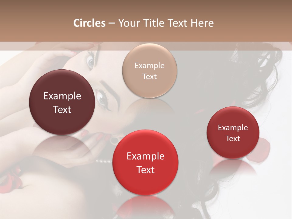 Pretty Isolated Valentine PowerPoint Template