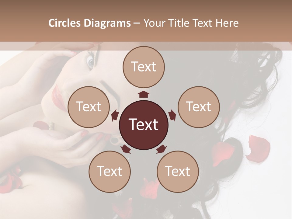 Pretty Isolated Valentine PowerPoint Template