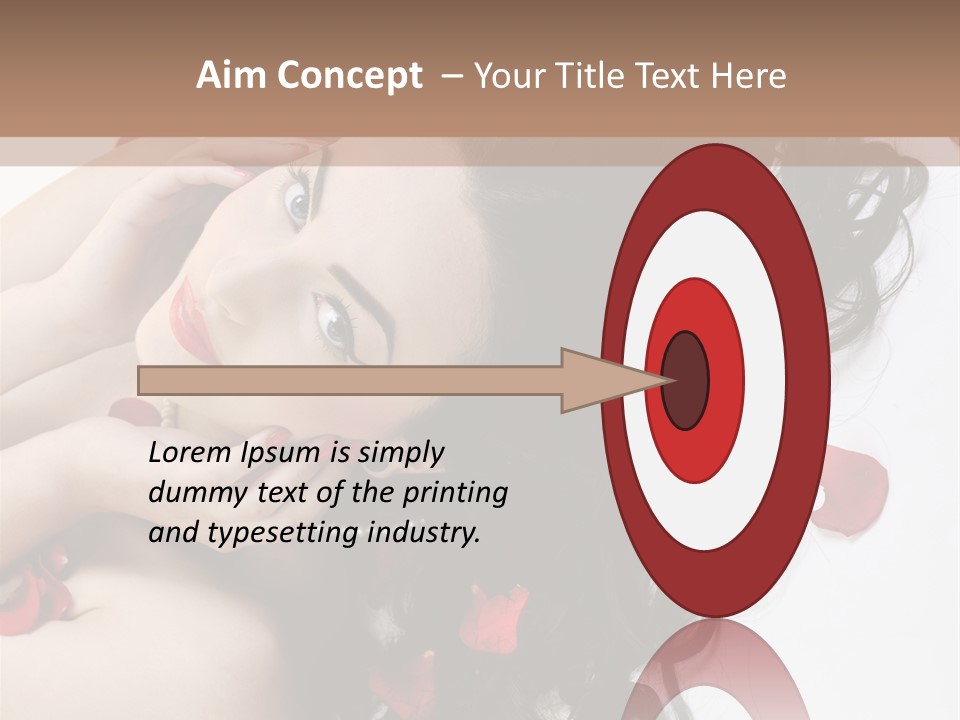 Pretty Isolated Valentine PowerPoint Template