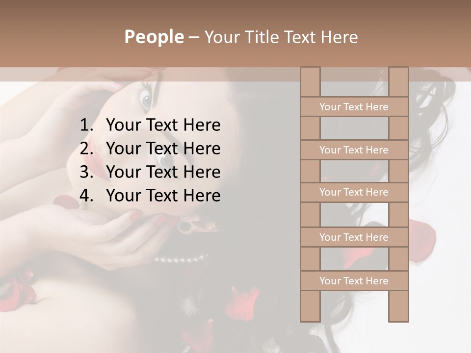 Pretty Isolated Valentine PowerPoint Template