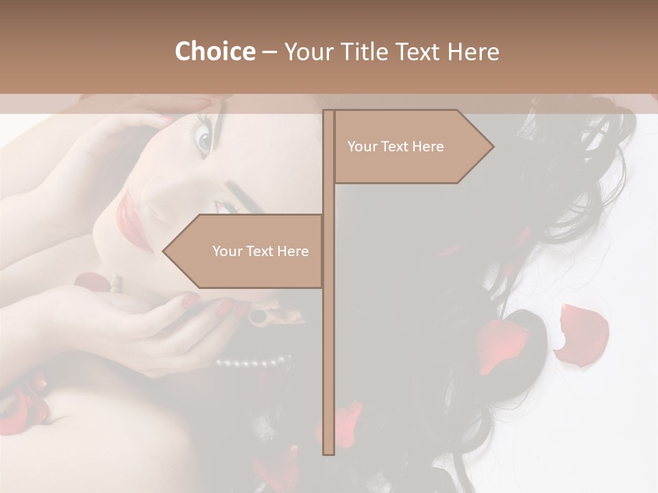 Pretty Isolated Valentine PowerPoint Template