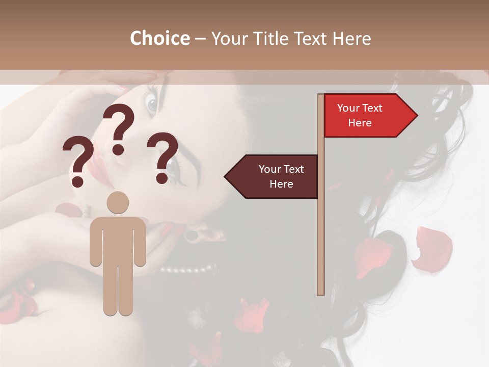 Pretty Isolated Valentine PowerPoint Template