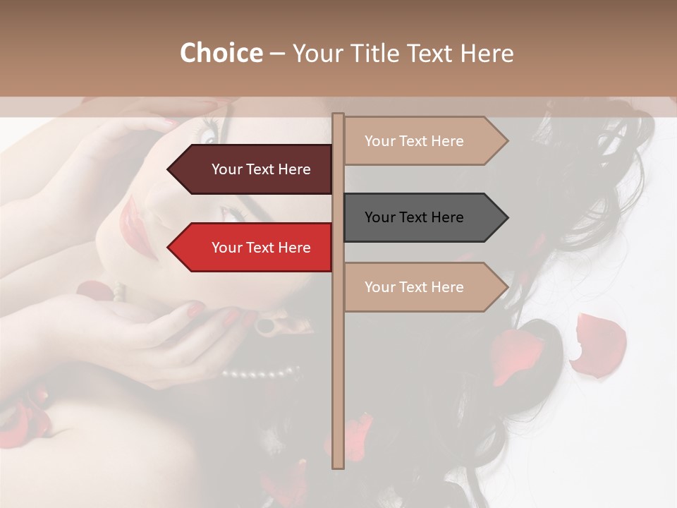 Pretty Isolated Valentine PowerPoint Template