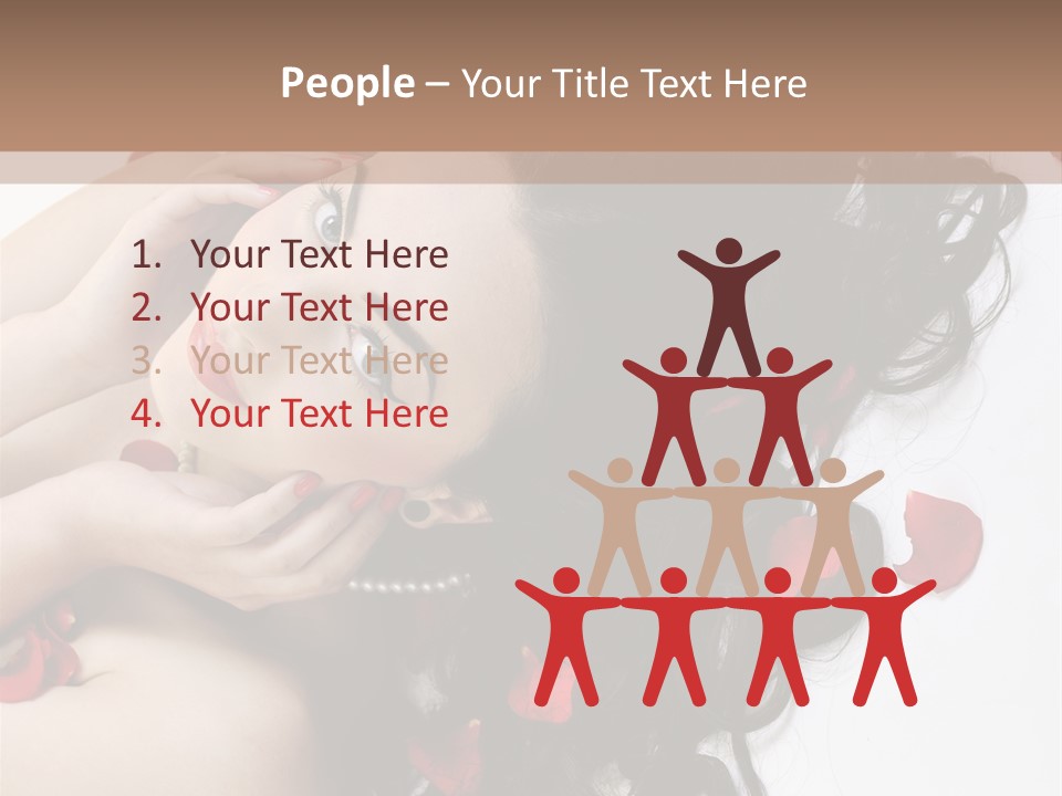 Pretty Isolated Valentine PowerPoint Template