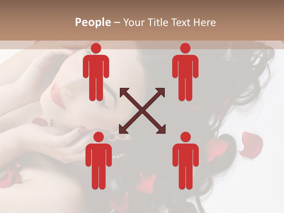 Pretty Isolated Valentine PowerPoint Template