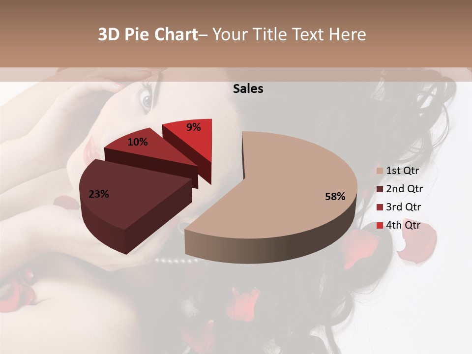 Pretty Isolated Valentine PowerPoint Template