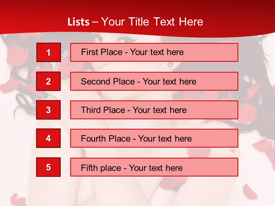 Relaxation Beautiful Scent PowerPoint Template