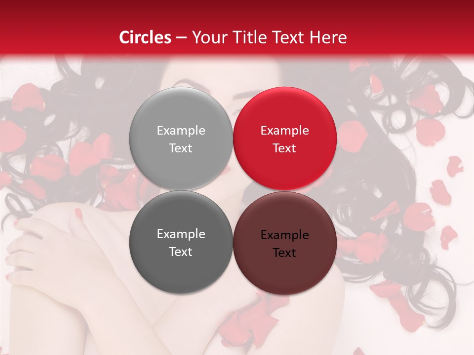 Beautiful Young Portrait PowerPoint Template