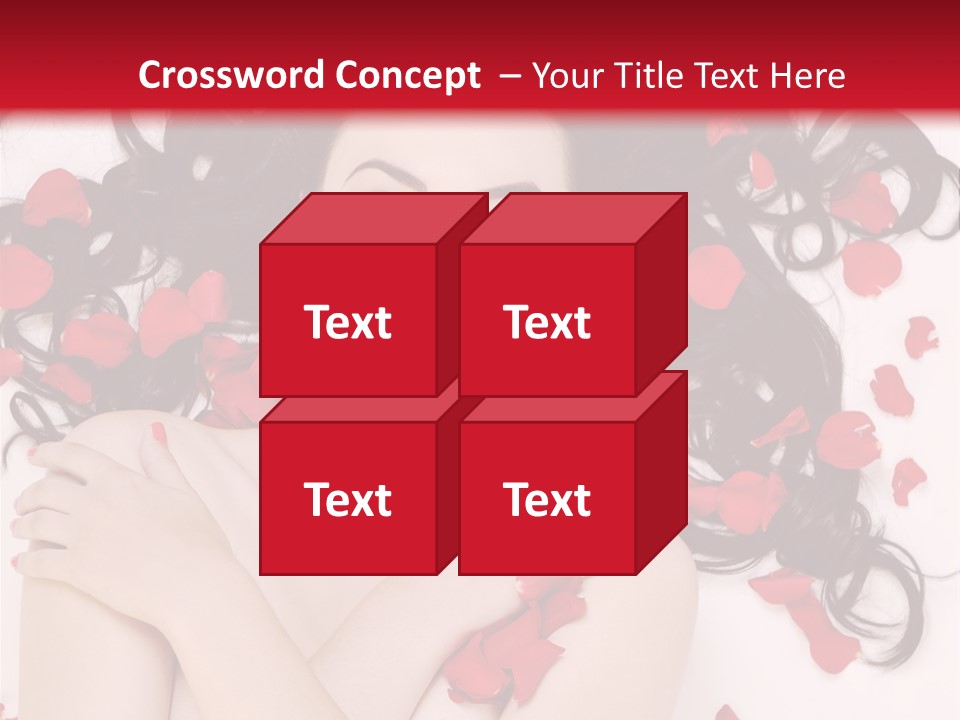 Beautiful Young Portrait PowerPoint Template