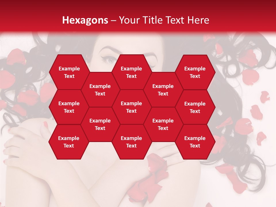 Beautiful Young Portrait PowerPoint Template