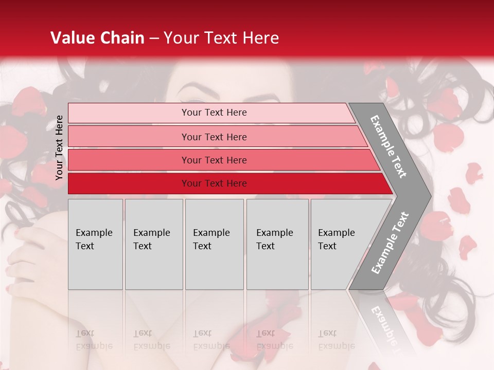 Beautiful Young Portrait PowerPoint Template