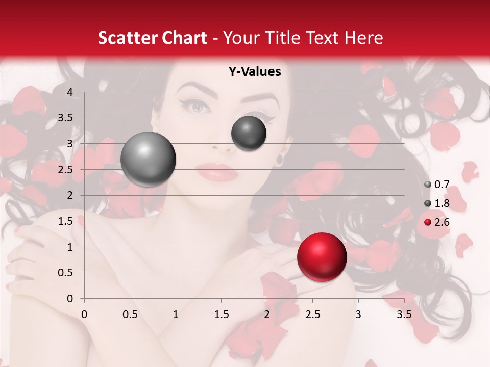 Beautiful Young Portrait PowerPoint Template