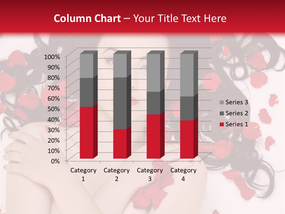 Beautiful Young Portrait PowerPoint Template