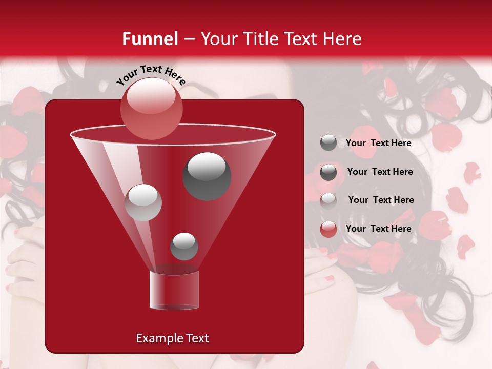 Beautiful Young Portrait PowerPoint Template