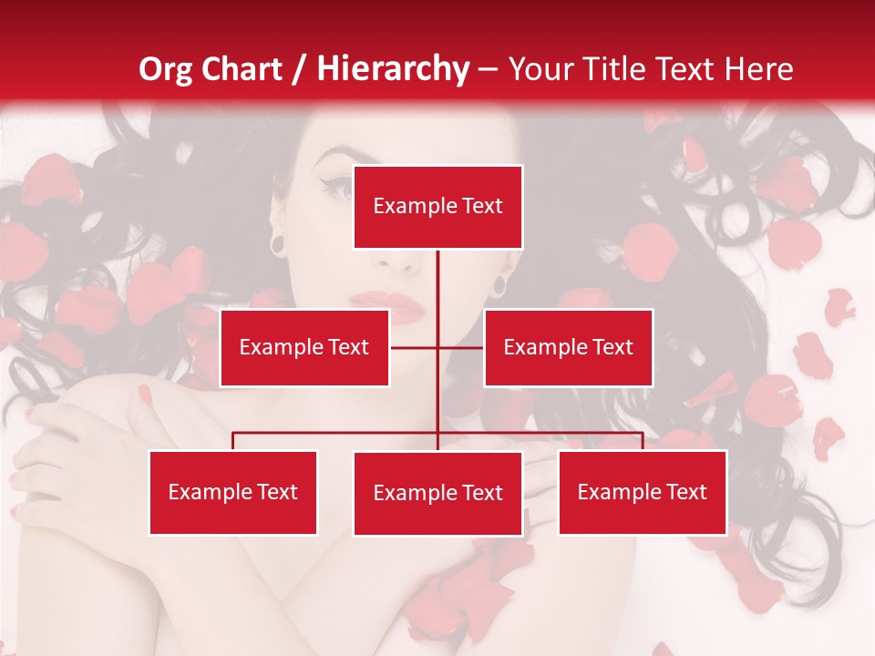 Beautiful Young Portrait PowerPoint Template