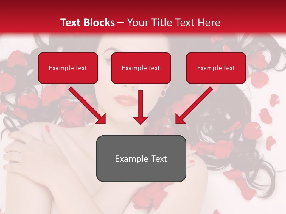 Beautiful Young Portrait PowerPoint Template