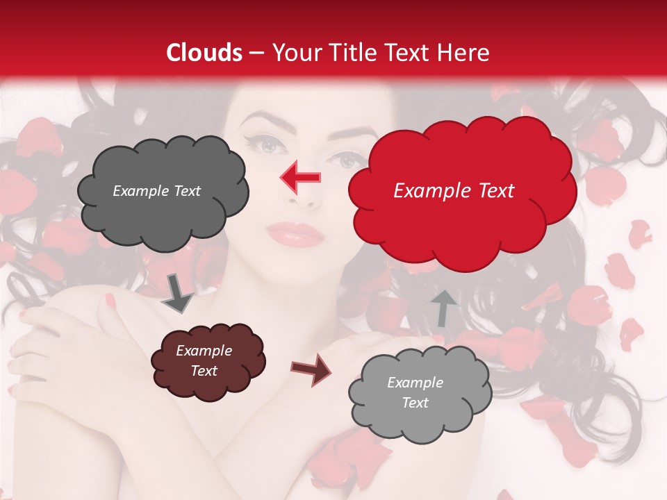 Beautiful Young Portrait PowerPoint Template