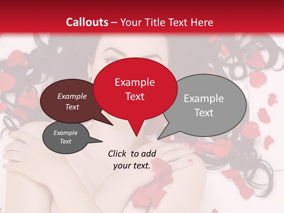 Beautiful Young Portrait PowerPoint Template