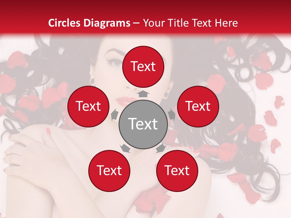 Beautiful Young Portrait PowerPoint Template