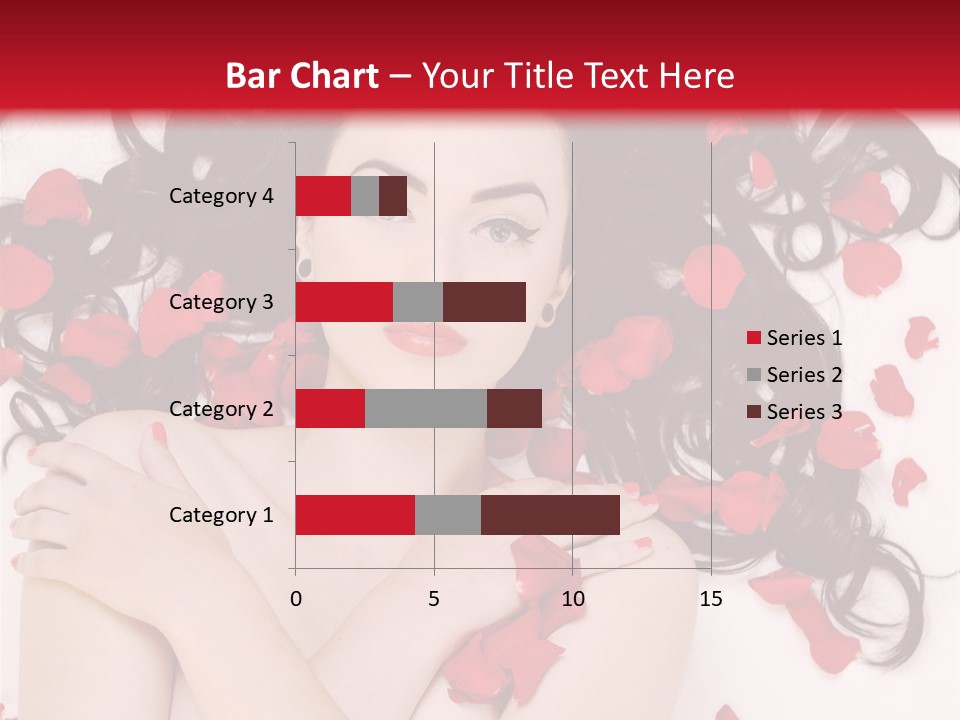 Beautiful Young Portrait PowerPoint Template