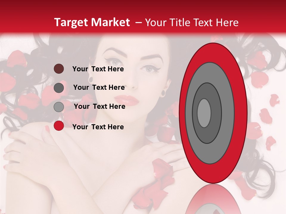 Beautiful Young Portrait PowerPoint Template