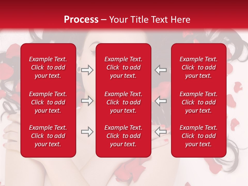 Beautiful Young Portrait PowerPoint Template