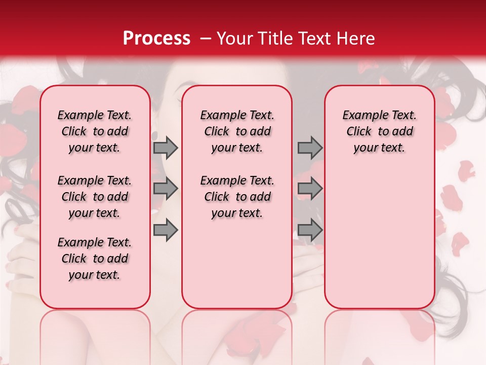 Beautiful Young Portrait PowerPoint Template
