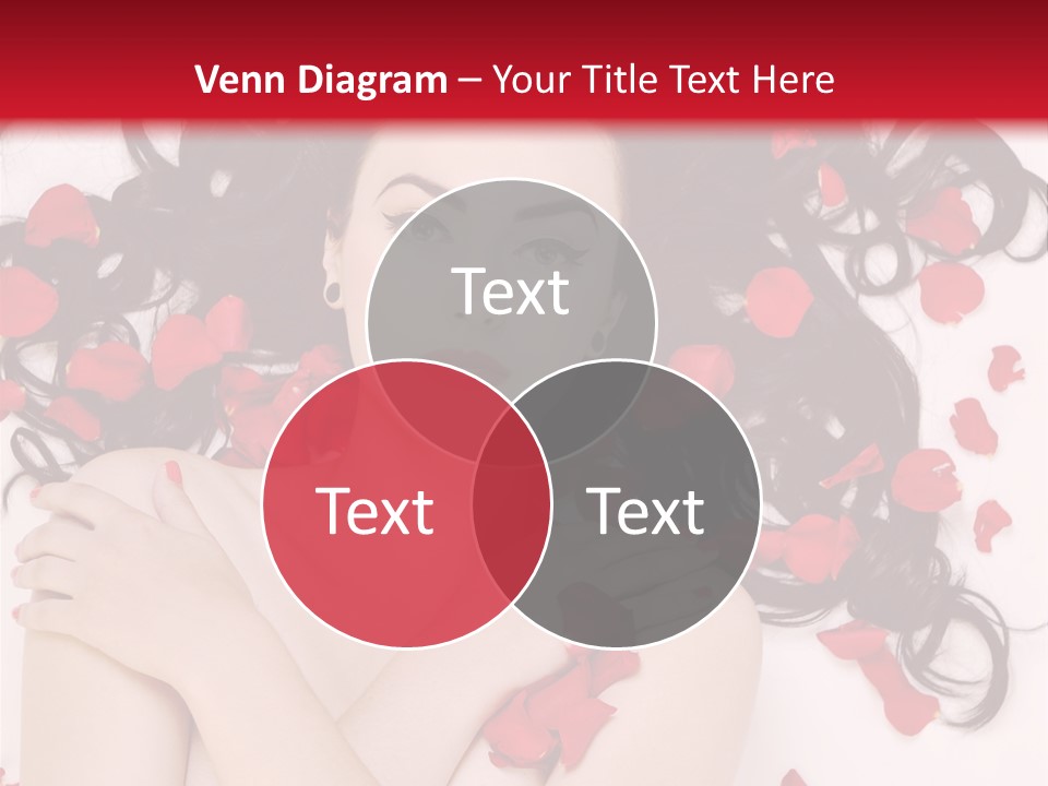 Beautiful Young Portrait PowerPoint Template