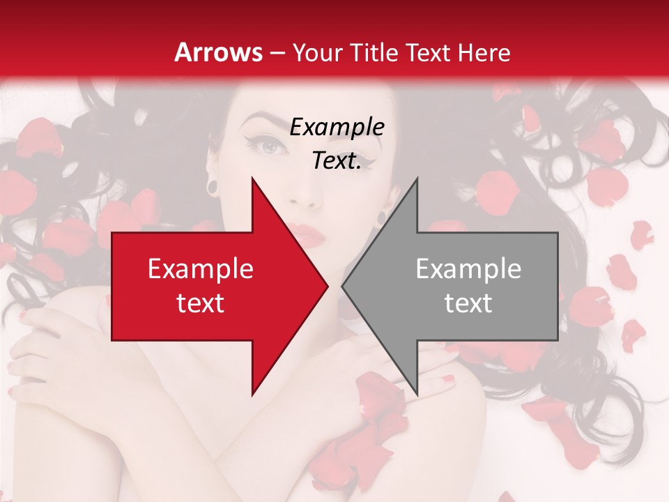 Beautiful Young Portrait PowerPoint Template