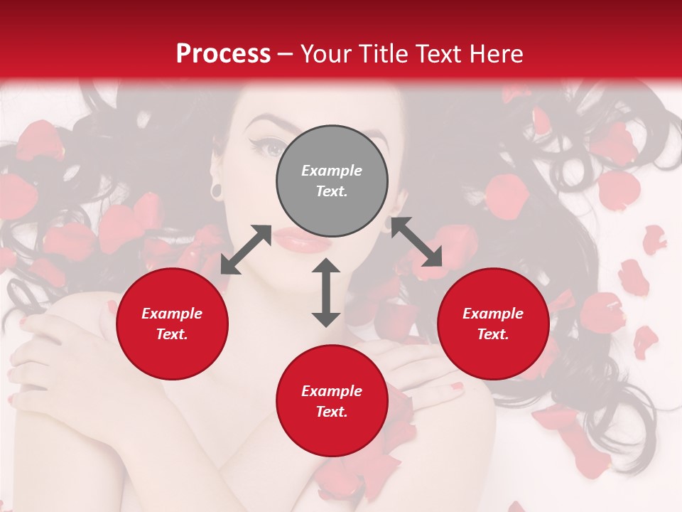 Beautiful Young Portrait PowerPoint Template