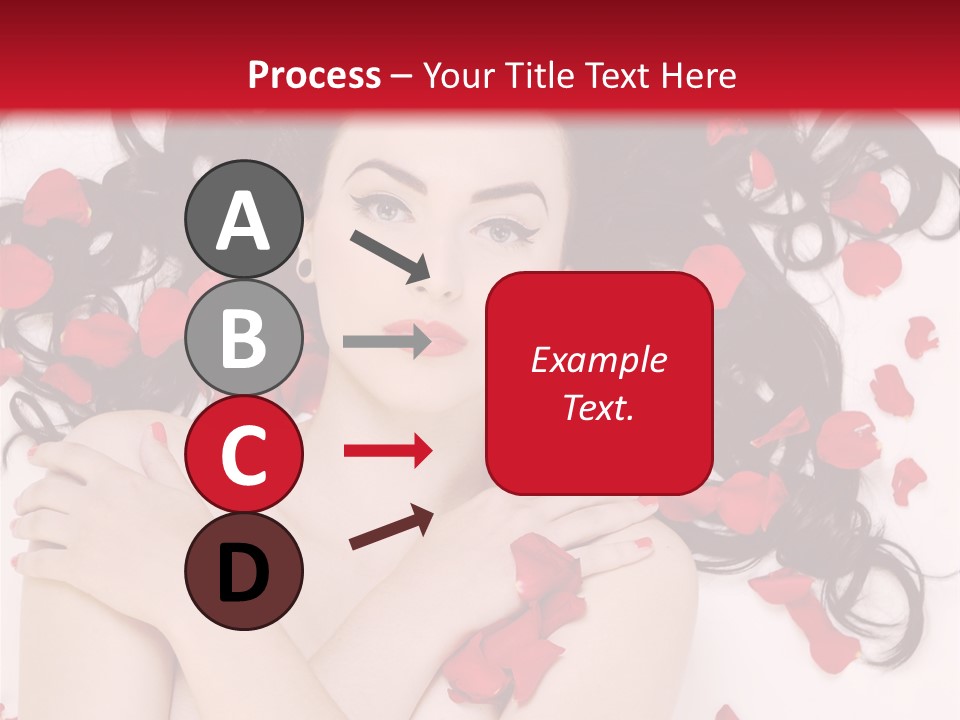 Beautiful Young Portrait PowerPoint Template