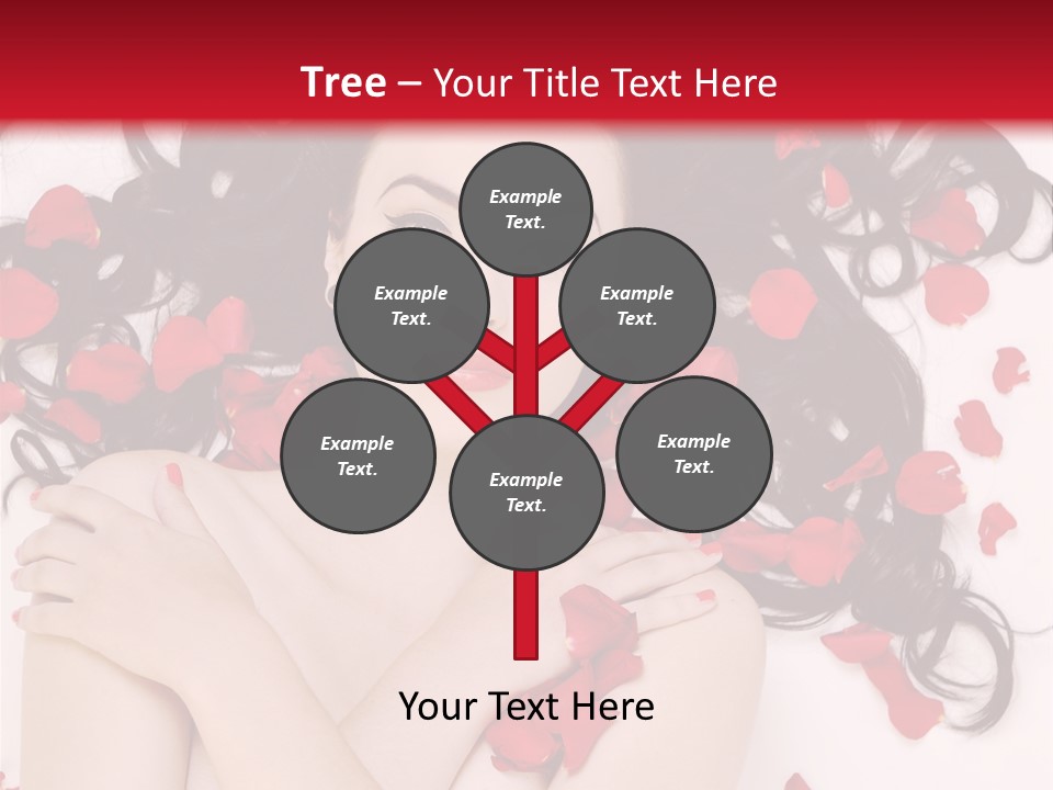 Beautiful Young Portrait PowerPoint Template