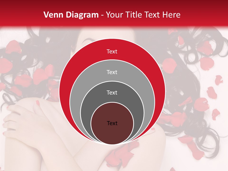 Beautiful Young Portrait PowerPoint Template