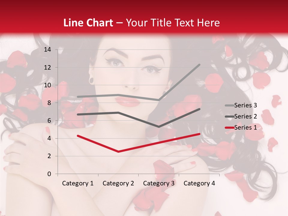 Beautiful Young Portrait PowerPoint Template
