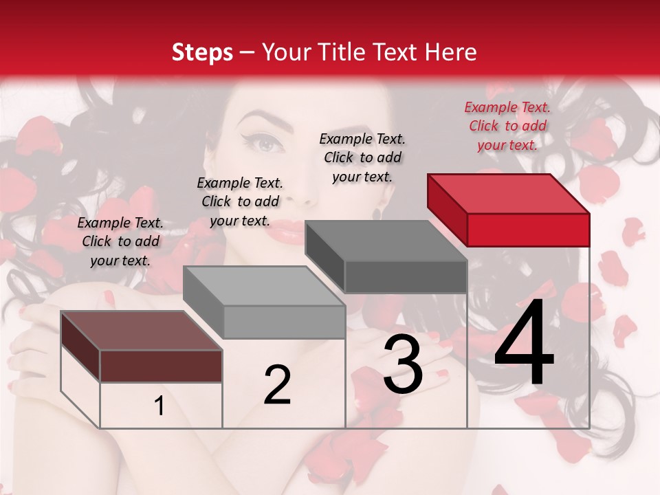 Beautiful Young Portrait PowerPoint Template