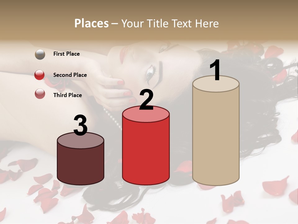 Smiling Face Cosmetics PowerPoint Template