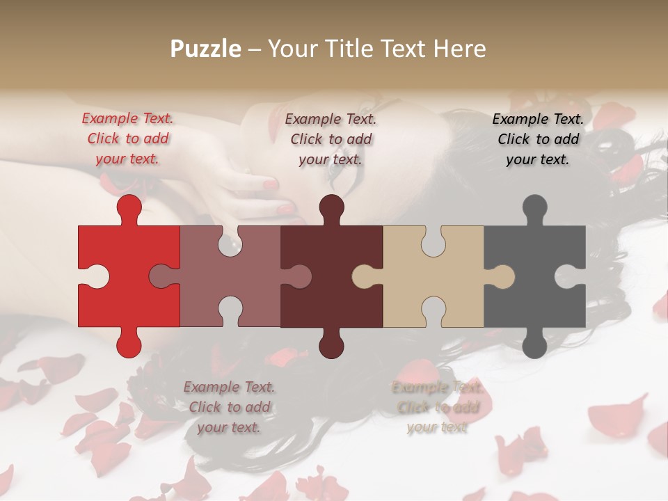 Smiling Face Cosmetics PowerPoint Template