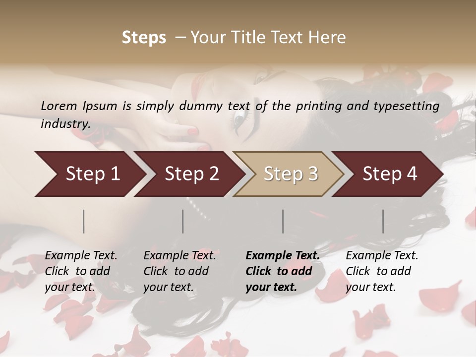 Smiling Face Cosmetics PowerPoint Template