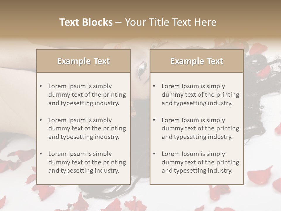 Smiling Face Cosmetics PowerPoint Template