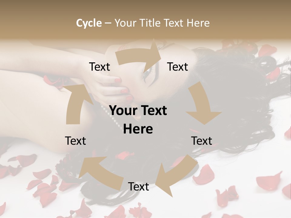Smiling Face Cosmetics PowerPoint Template