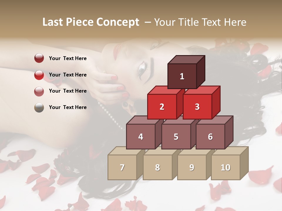 Smiling Face Cosmetics PowerPoint Template