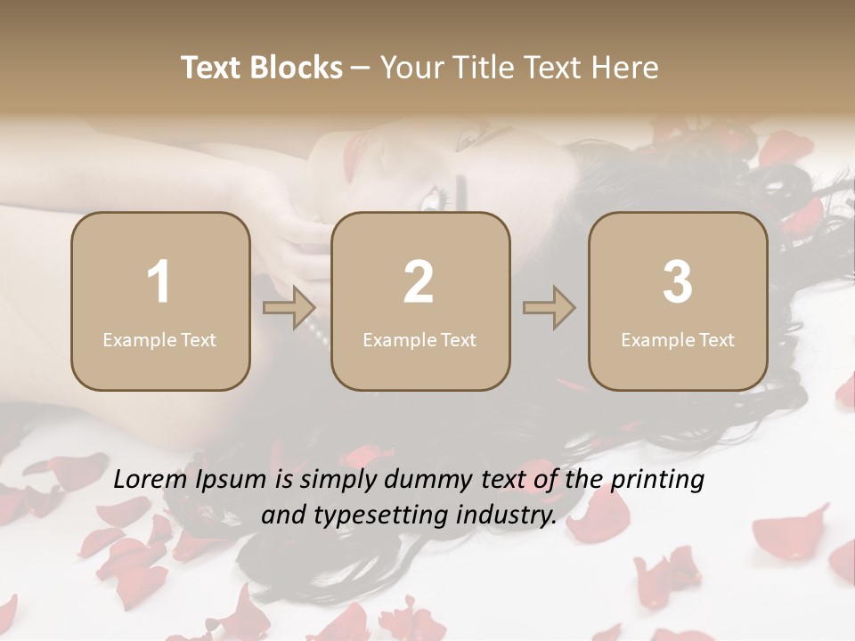 Smiling Face Cosmetics PowerPoint Template