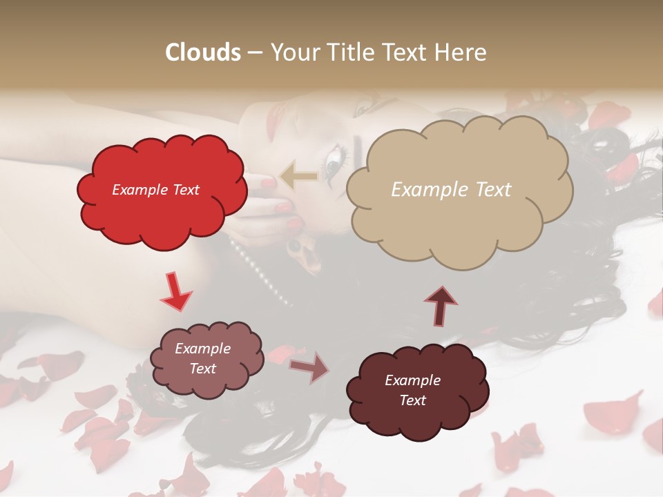 Smiling Face Cosmetics PowerPoint Template