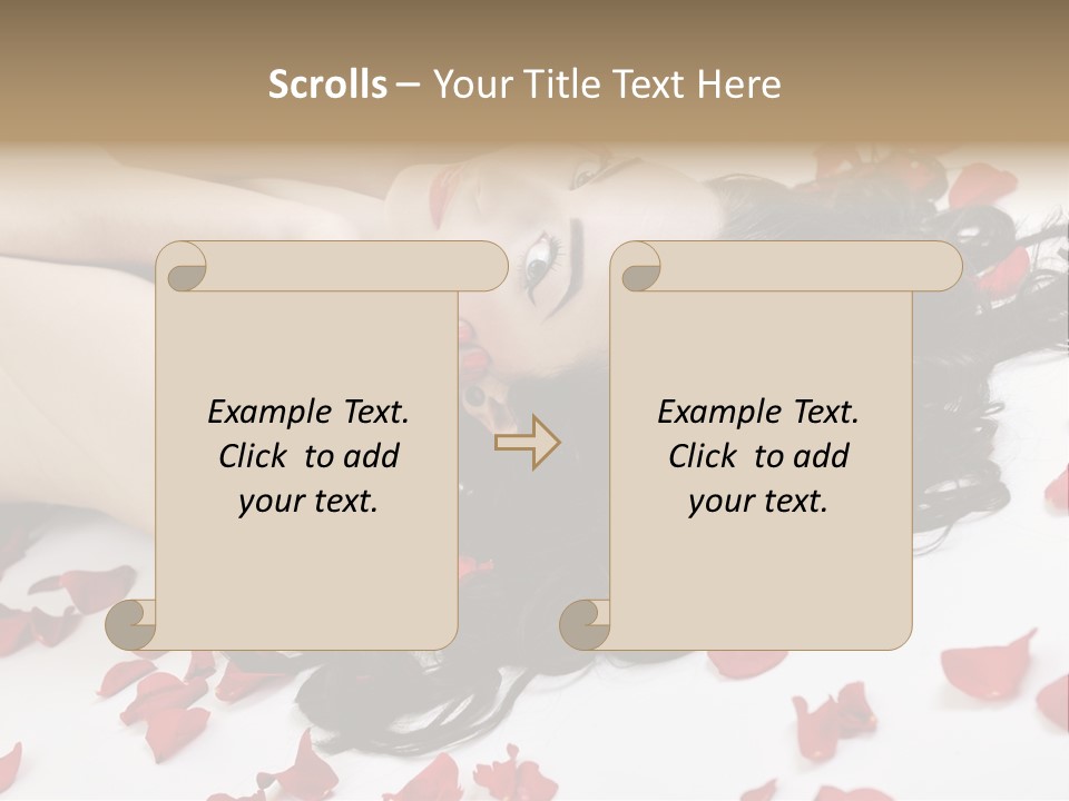 Smiling Face Cosmetics PowerPoint Template