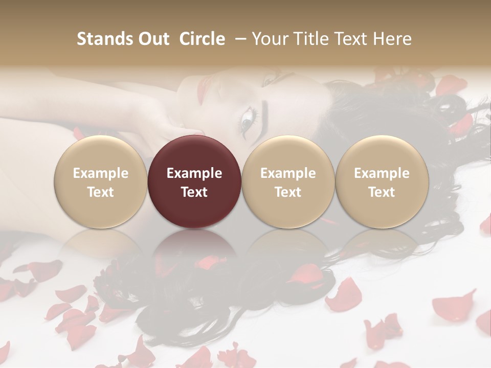 Smiling Face Cosmetics PowerPoint Template