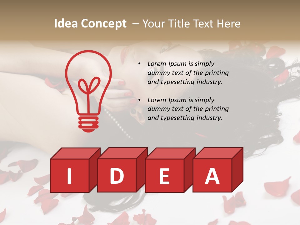 Smiling Face Cosmetics PowerPoint Template