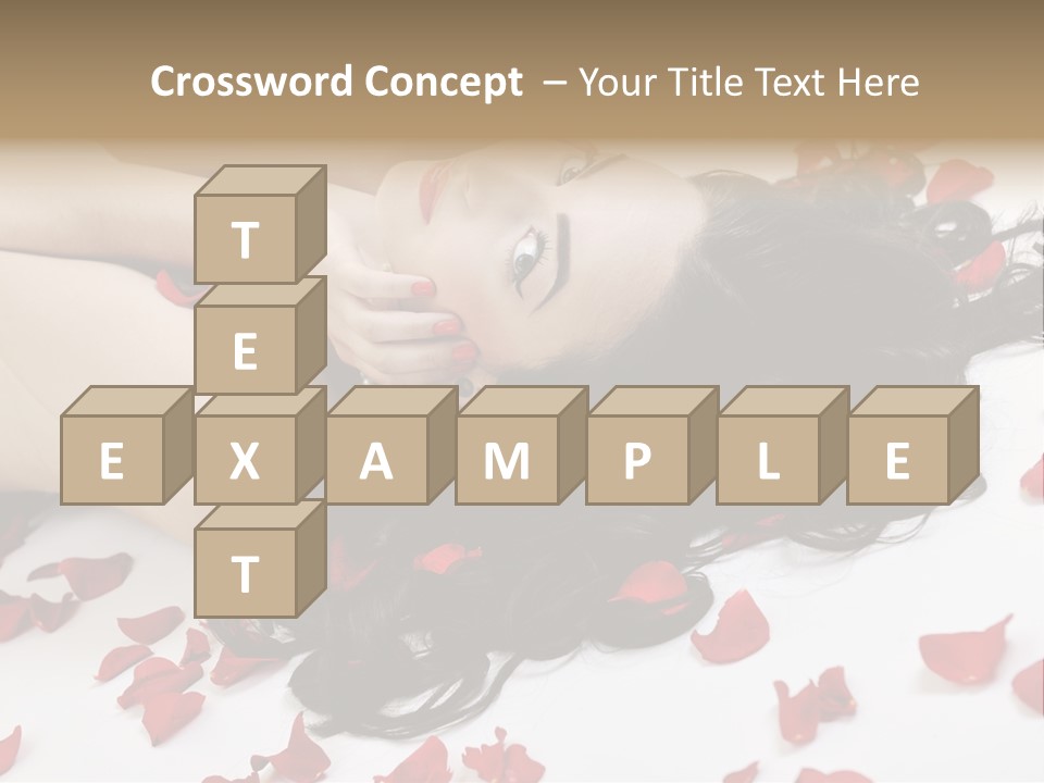 Smiling Face Cosmetics PowerPoint Template