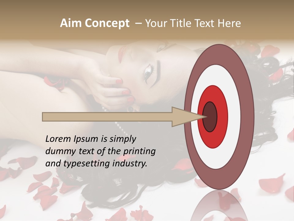 Smiling Face Cosmetics PowerPoint Template