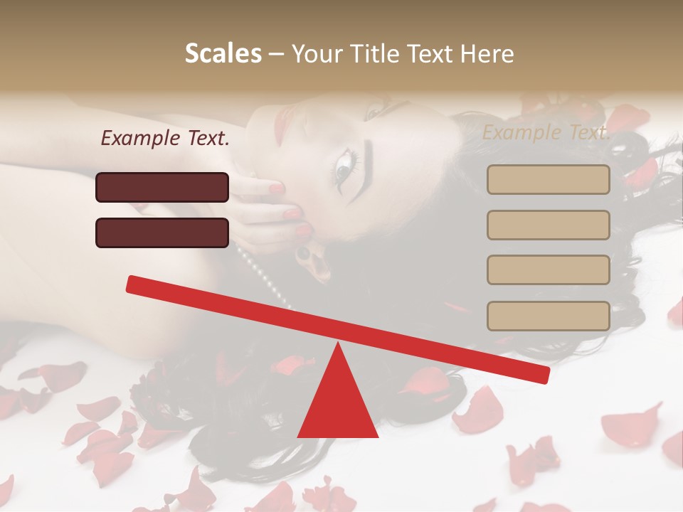 Smiling Face Cosmetics PowerPoint Template